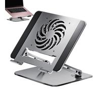 Genérico Ascensore portatile con ventilatore in acciaio al carbonio portatile ascensore | per tablet e tavolo, per tablet computer, stampante ufficio a casa viaggi lettura e lavoro