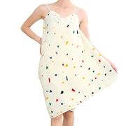 Genérico Asciugamano da doccia - vestaglia leggera e assorbente, avvolgimento ad asciugatura rapida, tessuto confortevole e traspirante, asciugamano termale utilizzato in casa, hotel, piscina, viaggi