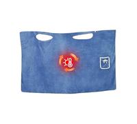 Genérico Asciugamano Poncho Postdoccia con 2 bottoni - Vestaglia da bagno ad asciugatura rapida con chiusura regolabile per spiaggia, hotel, sauna, camera da letto, piscina, residenza