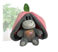 Generico Asino Che, Peluche Che,Simpatico Cuscino In Peluche Asino - Peluche Di Animali Dei Cartoni Animati Con Luci E Musica Realistiche Per Il Movimento Della Respirazione, Cuscino In Peluche
