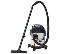 Generico Aspirapolvere e Aspiraliquidi 1200 W 20 L Argento,Argento,6.26kg,152915