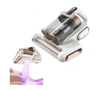 Generico Aspirapolvere portatile 2025 Clean, aspirapolvere ultra pulito da 13 kPa for materassi, con UV e ultrasuoni, doppio filtro HEPA, contenitore for la polvere trasparente(White)