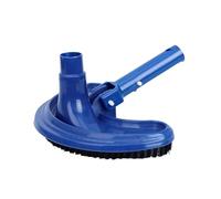 Generico Aspirapolvere Portatile for laghetto, pulitore subacqueo con Borsa for spazzole, Strumento di Pulizia Professionale a Forma di Mezzaluna Blu for Piscine(Cleaning Brush)