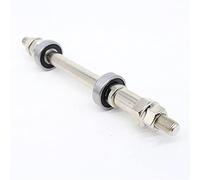 Generico ASSE Mozzi Ruota per Bici 14 cm 18 Rotella for Bicicletta Assale Anteriore Cuscinetto Posteriore del Solido Bicicletta/Leva Bike Repair Tool Accessori(Rear Axles)