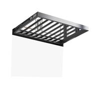 Generico Asta appendiabiti mobile regolabile, porta pantaloni nascosto e silenzioso, adatto for asciugare i vestiti sopra la lavatrice(55x61-66cm)