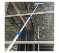 Generico Asta per la Pulizia dei vetri Extra Lunga, tergivetro con Asta di prolunga, Asta Professionale per la Pulizia dei vetri di Centri Commerciali, Kit per Il Lavaggio di vetri Alti (L - 9,5 m)