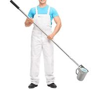 Generico Asta telescopica per campionamento dell'Acqua, mestolo in Acciaio Inossidabile da 500 ml/1000 ml e mestolo in plastica, Sistema di becher Regolabile da 1,17 a 4 m (da 3,8 a 13 Piedi) per Un