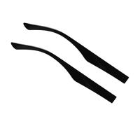 Generico Aste di Ricambio per Occhiali in Tr90 95Mm Kit Sostituzione Parti per Occhiali da Sole e Montature Accessori Riparazione Coppia 1 Paio Colore Nero Lucido