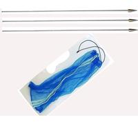 Generico astina Asta fiocina Pesca cannolicchi Kit 3 Pezzi + retino