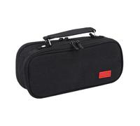 Genérico Astuccio con maniglia, astuccio per scuola multilivello grande, organizer da scrivania per studio scuola casa artigianato trucco, Nero , Consulte la descripción, Vedere la descrizione