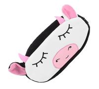Generico Astuccio in Peluche Corredo Dell'aria Astuccio Con Cerniera Minikit Astuccio a Forma Di Cartone Animato Kit Aria Condizionata Mini Ombretto Tavolozza a Guazzo Kit Serratura Porta