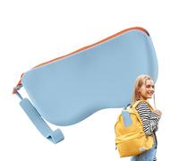 Generico Astuccio Occhiali Morbido | Custodia Per Riporre Gli Occhiali - Porta Da Sole In Silicone Appendibile Per Uso Quotidiano Scuola Palestra Campeggio Viaggio Casa Zaini