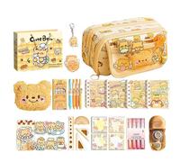 Generico Astuccio - Organizer Per Penne E Matite Borsa Portapenne - Ampla Apertura Contenitore per Cancelleria Articoli Scolastici per Arte Universitaria Schizzi e Disegno adatto per Zaino