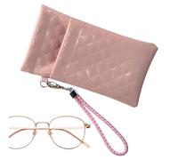 Generico Astuccio per Occhiali - Custodia Portatile Per Due Paia Di Occhiali Da Sole - Portaocchiali Sottile Protettivo Per Viaggi Casa Auto Bambini Famiglia