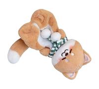 Generico Astuccio per penne: articoli di cancelleria di grande capacità, in peluche per matite con cerniera | Forniture per bambini, ragazze, studenti universitari, viaggi giornalieri, righello