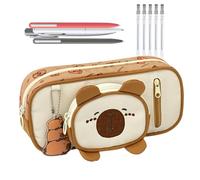 Generico Astuccio Portamatite - Astuccio 3D con Capibara Rimovibile,Articoli Scolastici per Compleanno Vacanze Cartoleria Trucco Casa Arte Classe per Insegnanti Adulti e Prescolare