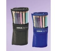 Generico Astuccio Tinta Unita a Rotolo Completo di 24 pastelli + 1 matita