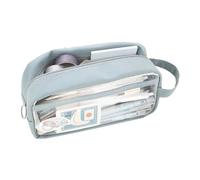 Generico Astuccio Trasparente - Pochette Portapenne In PVC Con Cerniera | Borsa Trucco Chiara | Custodia Impermeabile Per Cancelleria, Cosmetici & Viaggi