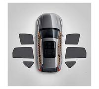 Generico Aterale Tende Sole per Mercedes per Benz per GLA X 156 2013-2020 Tendina Parasole Magnetica Anti-Luce per Finestrini Laterali Anteriori E Posteriori Deflettori Aria per Auto(6pcs)