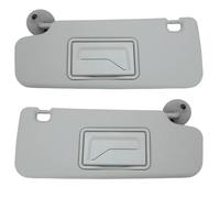 Generico Aterale Tende Sole Visiera Parasole con Specchio per Il Trucco per Daewoo per Matiz 2011-2016 Parasole Lato Conducente Passeggero Parasole Gruppo Parasole Deflettori Aria per Auto(1 Paio)
