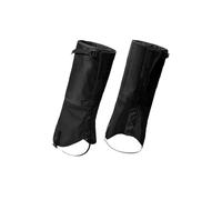 Generico Attrezzatura for La Copertura dei Leggings da Arrampicata,Ghetta Leggera Regolabile for Le Gambe,Ghette da Escursionismo for Camminare in Campeggio Correndo(Black,M)