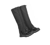 Generico Attrezzatura for La Copertura dei Leggings da Arrampicata, Ghette for L'escursionismo All'aperto, Abbigliamento alla Caviglia, for La Montagna, L'escursionismo sulla Neve(Black,L)