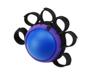 Generico Attrezzo per rafforzare la Presa e l'avambraccio,Ideale per la sindrome del Tunnel Carpale,l'arrampicata e la riduzione dello Stress,in Silicone Blu. 3834