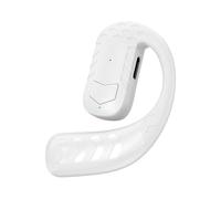 Generico Auricolare auricolare singolo, cuffia wireless - cuffie auricolari trasparenti, auricolare comodo per chiamate a mani libere per lavoro e viaggi
