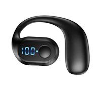 Generico Auricolare - auricolare wireless singolo | BT V5.3 Auricolare a mani libere | Auricolare impermeabile, auricolare con cancellazione del rumore adatto per affari, allenamento per la
