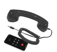 Genérico Auricolare Per Telefono Retrò | Ricevitore con Maniglia per Linea Telefonica Fissa | Cuffie con Cavo, per Posto di Lavoro Casa Decorazione Nostalgica Festa a tema