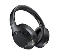 Generico Auricolare wireless Bluetooth, cuffie con cancellazione del rumore modalità trasparenza, bassi profondi, chiamate cancellate, 80 ore di riproduzione(Black)