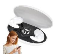 Generico Auricolari Sonno Wireless - Bluetooтh 5.3 Invisibili IPX5 | Controllo Touch Doppia Riduzione Rumore Comfort Custodia Ricarica Viaggio Riposo