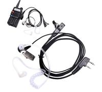 Genérico Auricolari walkie talkie, cuffie radio con microfono, radio a 2