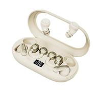 Genérico Auricolari wireless con pulsante, 3 modalità, ricarica rapida | Cuffie wireless per ascoltare musica in viaggio, guardare video, giocare, uomini, donne, non