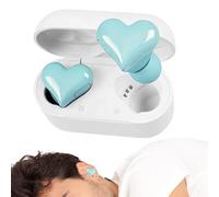 Generico Auricolari Wireless | Cuffie a Forma di Cuore con Suono Stereo,con Autonomia di 8 Ore, Cancellazione del Rumore, Suono Stereo e Controllo Tattile LED,Per Donne e Ragazze, San, Sport