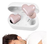 Generico Auricolari Wireless | Cuffie Impermeabili a Forma di Cuore | Autonomia Ore, Impermeabili, Cancellazione Rumore, Controllo Touch LED | Per Donne Adulti Musica Video San Vacanze