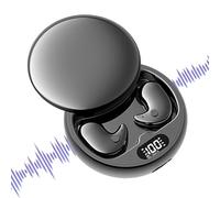 Generico Auricolari Wireless - Design Discreto | Cuffie con Riduzione Rumore per Sport Palestra Ciclismo Allenamento Uso Quotidiano