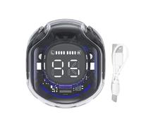 Generico Auricolari Wireless In Ear - Cuffie 5.4 In Ear Con 4 Microfoni ENC, Auricolari Wireless ENC Con Cancellazione Del Rumore 3D Bass Stereo IP7 Boccioli Impermeabili, Per Corsa, Ciclismo, Allena