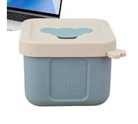 Generico Auslaufsichere Saucen Box Mit Deckel - Wiederverwendbarer Silikon Dip Behälter | Tragbare Gewürz Aufbewahrungsdose | Reise Lunch Dressing Eisform Für Schule Picknick Wandern Party Küche
