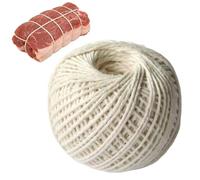 Generico Authentic Butcher Twine, 85m Cotton Food Safe, Soft 2mm String, Cooking Baking Craft Design, for Meat Turkey Sausage Roasting Wrapping Gardening Crocheting Knitting DIY Projects