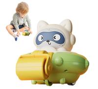 Generico Auto A Rinvio,Giochi Educativi Apprendimento Animali - Giocattoli Veicolo Interattivi Spingi E Gioca - Per Bambini Ragazzi Casa Viaggio Istruzione Domestica Scuola Compleanno