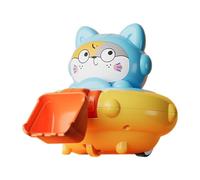 Generico Auto Giocattolo a Rinvio | Veicoli Animali Premi e Vai,Giocattoli Veicolo Interattivi Spingi E Gioca,Per Bambini Ragazze Viaggio Aula Camera Prescolastico Vacanza Natale Giorno Dei Bambini