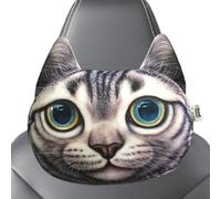 Generico Auto Per Sedile Di Guida | Ergonomico Universale a Forma di Gatto - Auto per Bambini - Per Bambini Viaggio Guida Sonno Gita Lunga Distanza