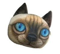 Generico Auto Per Sedile Di Guida,Traspirante E Universale Con Design A Gatto Comfortevole E Decorativo,Auto per Bambini - Per Bambini Viaggio Guida Sonno Gita Lunga Distanza