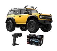 Genérico Auto Radio Control | 1 16 impermeabile per tutta la terra, modello Crawler 2.4G con a LED giocattolo per bambini e adulti compleanno feste esterne casa libero