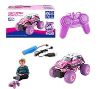 Genérico Auto RC per Bambini, Auto RC Acrobazie con Telecomando - Camion Tutto Terreno 2.4 GHz per Bambini E Ragazze Di 5 Anni O Più E Feste Di Compleanno