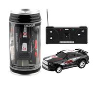 Generico Auto telecomandata, auto da corsa con lattine, Piccola macchina da corsa portatile con stradali, Divertente piccola auto RC, remota per compleanno, Natale, Capodanno, Halloween