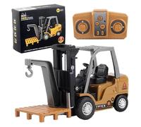 Generico Auto Telecomandate | Design con Gancio di Sollevamento Vehicle Robot Wireless,Auto da Cantiere Telecomandata - per Adolescenti, Compleanno, Esterno, Casa