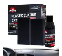 Generico Auto Trim Restorer - 100g 14x6x12.5cm | Rubber Trim Restorer Solution, Car Scratch Remover | for Interior Bicycle Tractor Truck Boat SUV RV Trailer Vehicle Use