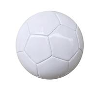 Generico Autograph Soccer Ball - White Football | Firma Ball | Blank Soccer Dimensioni 3/4/5 Per La Firma E Il Display | Superficie Liscia Per I Messaggi Di | Memorabile Ricordo Con Appello